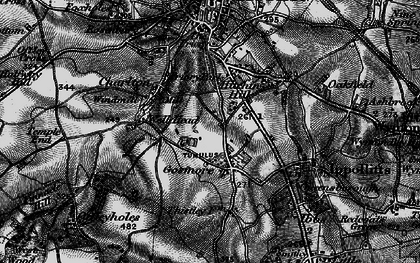 Old map of Gosmore in 1896