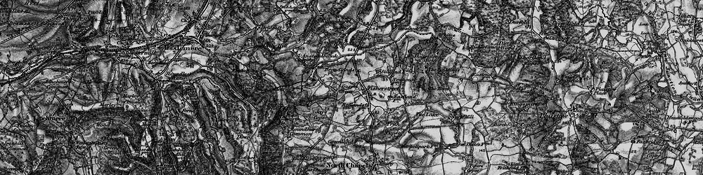 Old map of Gospel Green in 1895