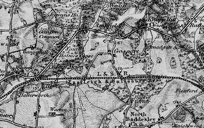 Old map of Gosport in 1895