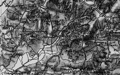 Old map of Gotham in 1895