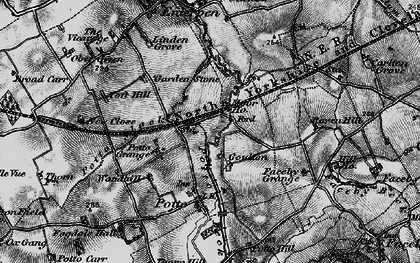 Old map of Goulton in 1898