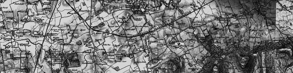 Old map of Goulton in 1898