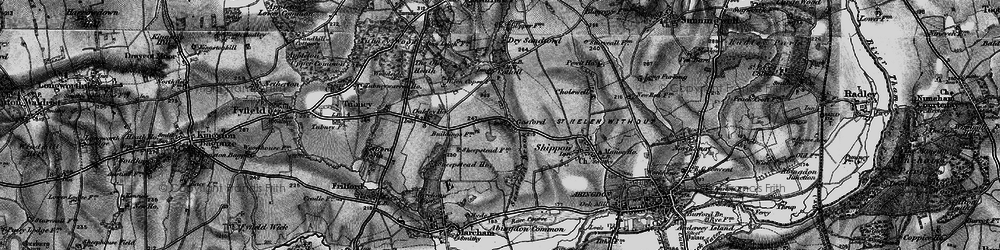 Old map of Sheepstead Folly in 1895