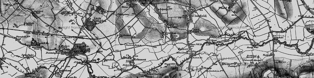 Old map of Grafton in 1896