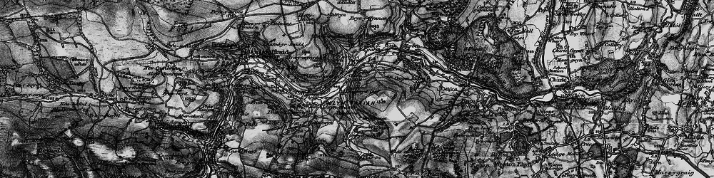 Old map of Graig in 1897