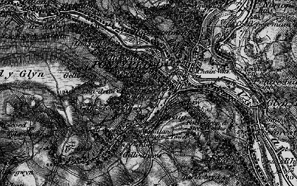 Old map of Graig in 1897