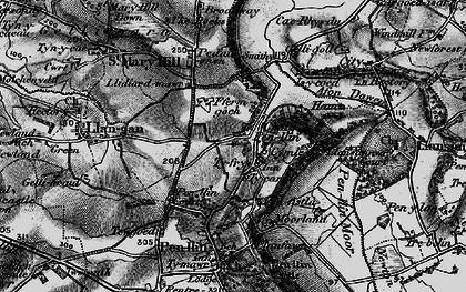 Old map of Graig Penllyn in 1897