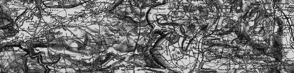 Old map of Graig Penllyn in 1897