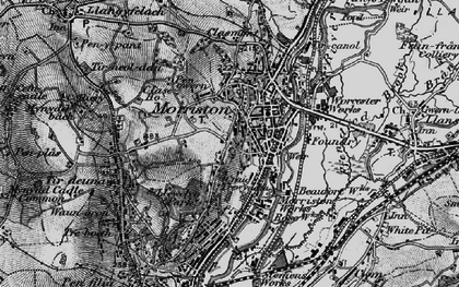 Old map of Graig Trewyddfa in 1897