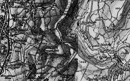Old map of Bishop Park in 1896