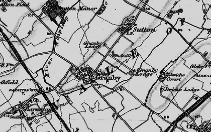 Old map of Granby in 1899