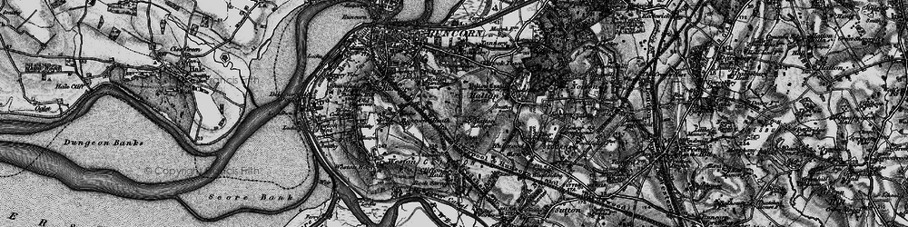 Old map of Grange in 1896