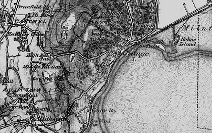 Old map of Grange-Over-Sands in 1898
