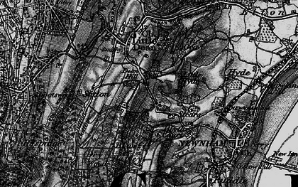 Old map of Grange Village in 1896