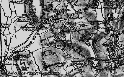 Old map of Widgeon Hill in 1899