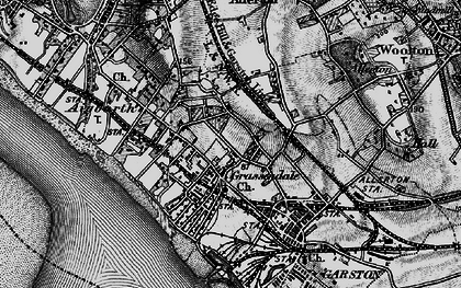 Old map of Grassendale in 1896