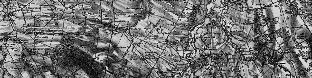 Old map of Grassgarth in 1897