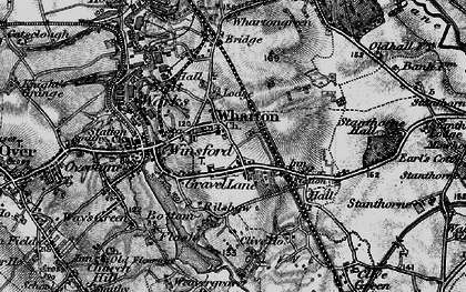 Old map of Gravel in 1896
