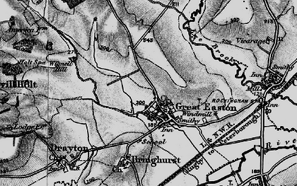 Old map of Wignell Hill in 1898