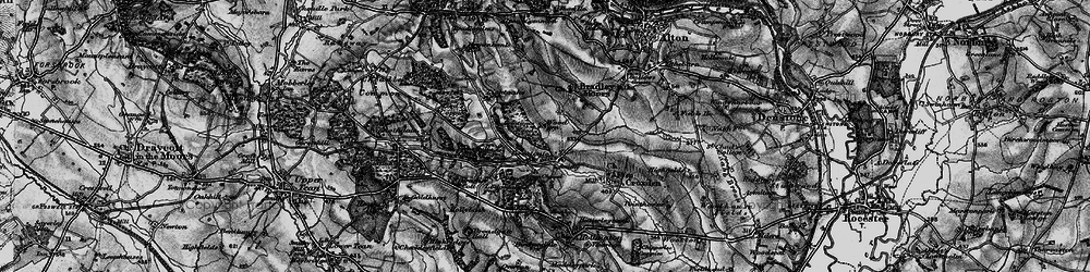 Old map of Great Gate in 1897