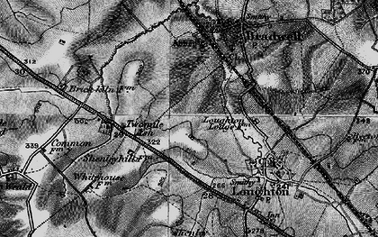 Old map of Rooksley in 1896