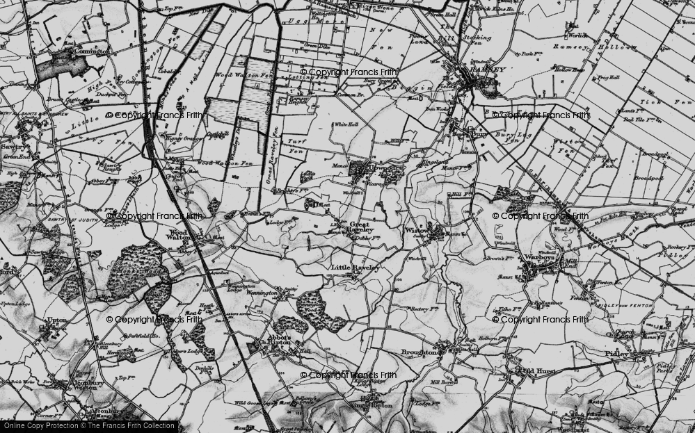Great Raveley, 1898