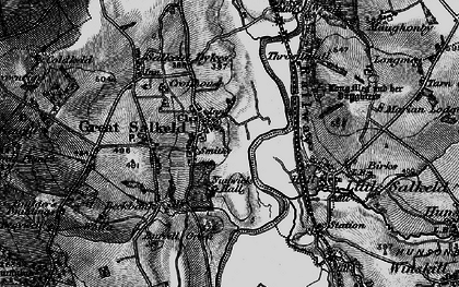 Old map of Great Salkeld in 1897