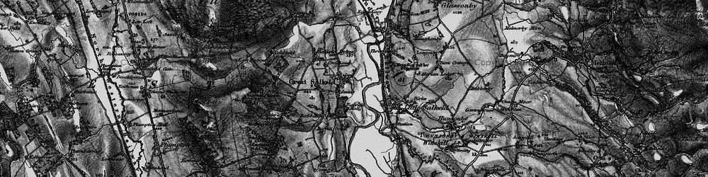 Old map of Great Salkeld in 1897