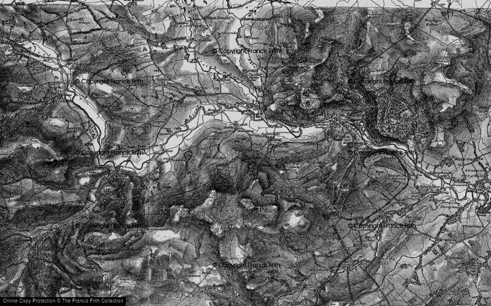 Old Map of Great Tosson, 1897 in 1897