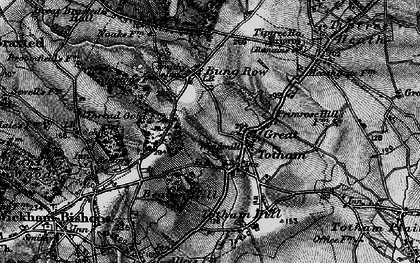 Old map of Great Totham in 1896