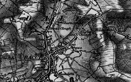 Old map of Greave in 1896