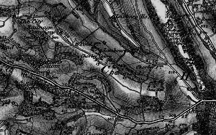 Old map of Green End in 1895