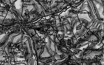 Old map of Green Parlour in 1898