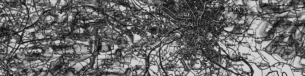 Old map of Green Side in 1896