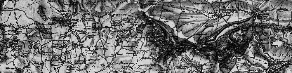 Old map of Green, The in 1898