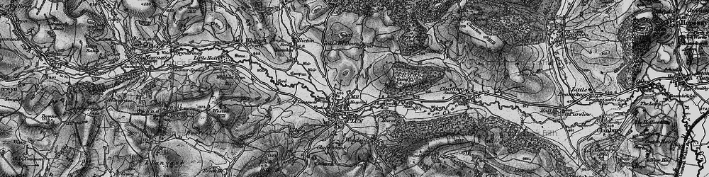 Old map of Green, The in 1899