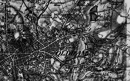 Old map of Greenacres in 1896