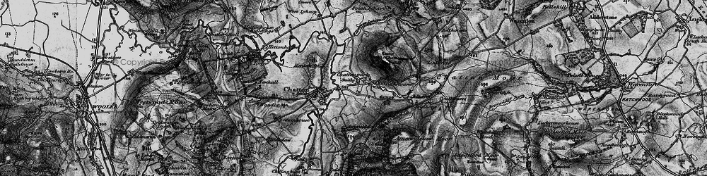 Old map of Amersidelaw Moor in 1897