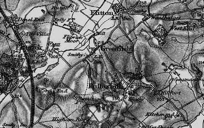 Old map of Greenfield in 1896