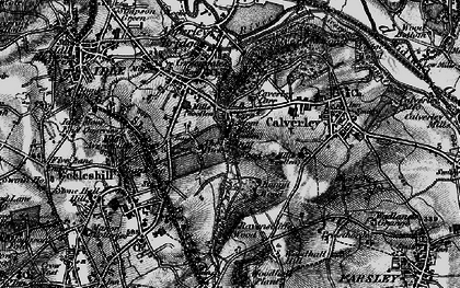 Old map of Greengates in 1898