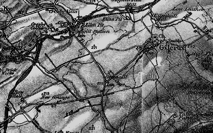 Old map of Greengill in 1897