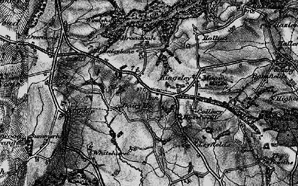Old map of Greenhead in 1897