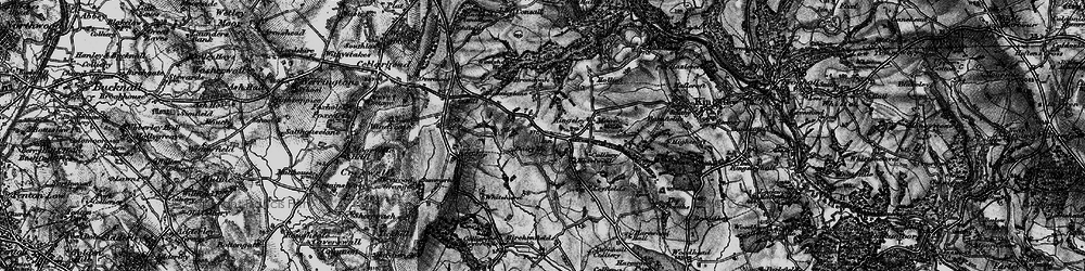 Old map of Greenhead in 1897