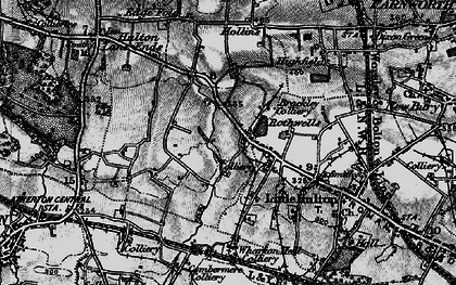 Old map of Greenheys in 1896