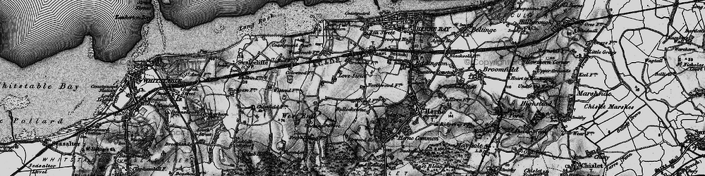 Old map of Greenhill in 1894