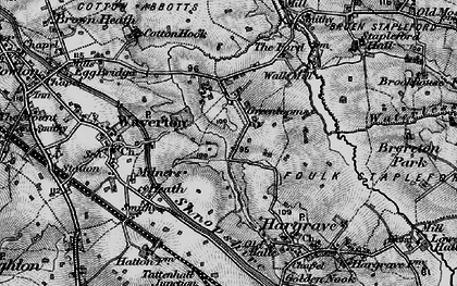 Old map of Greenlooms in 1897