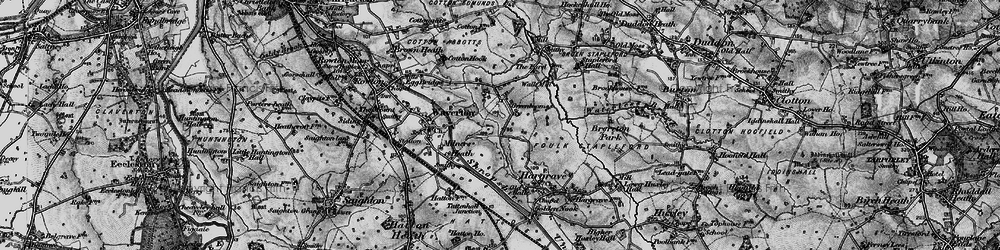 Old map of Greenlooms in 1897