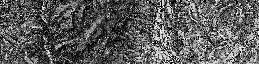 Old map of Greenmeadow in 1897