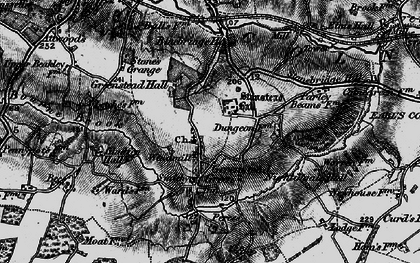 Old map of Bluebridge Ho in 1895