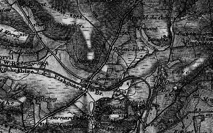 Old map of Trepant in 1898